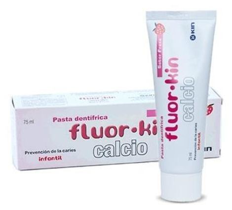 Calcium Fluor Toothpaste Children Strawberry 75ml