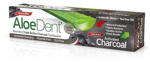 Aloedent Active Charcoal Toothpaste 100 ml